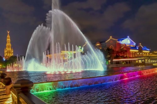 飛馬水城音樂(lè)噴泉